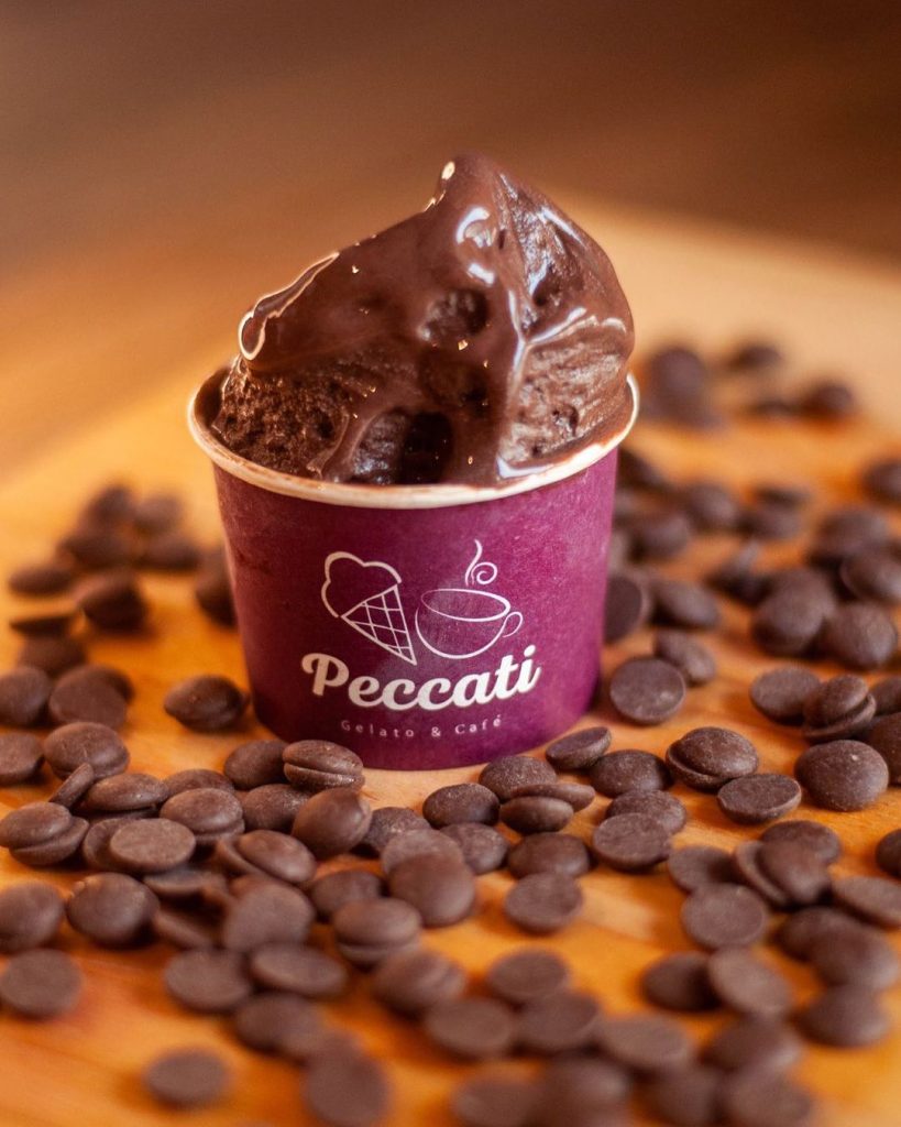 Três sorveterias artesanais - Peccati Gelato & Café