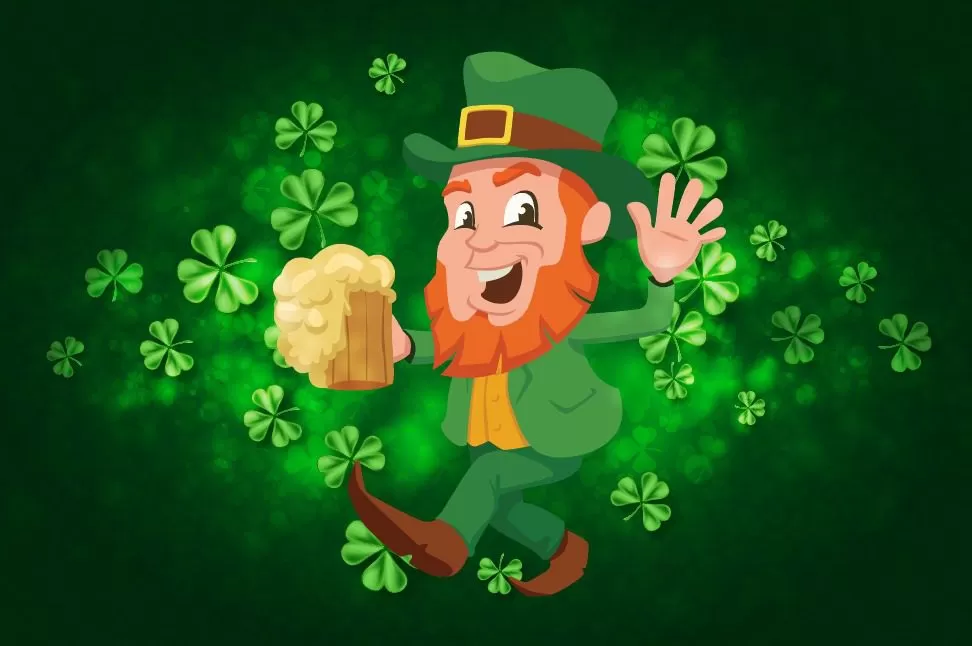 Leprechaun é duende símbolo da irlanda