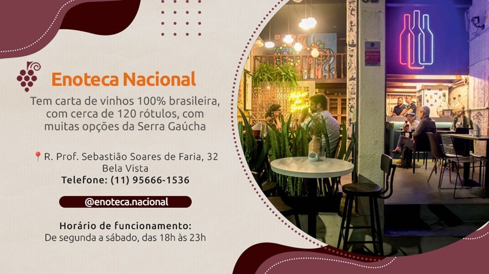 roteiro vinhos