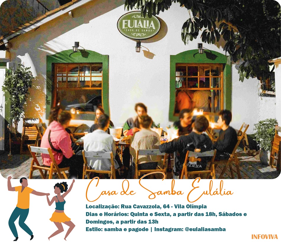 Rodas de samba em SP