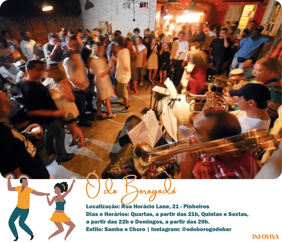 Rodas de samba em SP