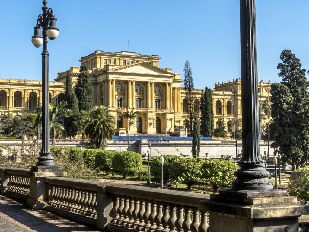 Fachada do Museu da Independência no Parque da Independência