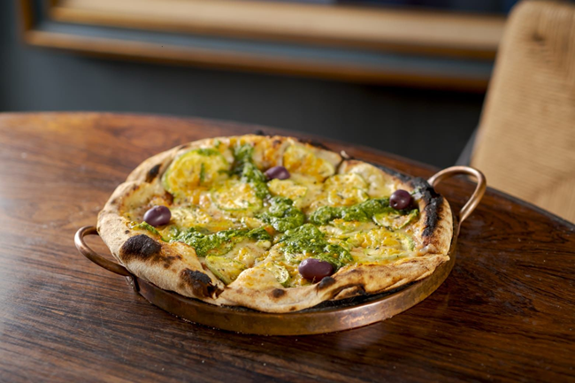 Sabores criativos de pizza na Casa Cascais