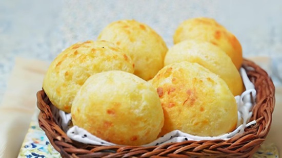 Que delícia de pão de queijo!