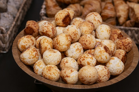 Que delícia de pão de queijo!