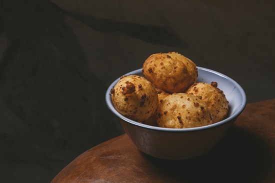 Que delícia de pão de queijo!