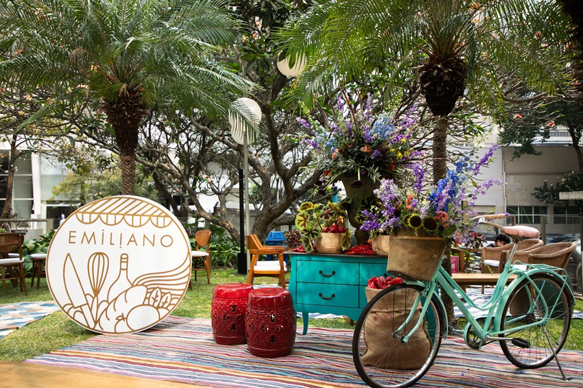 Oficinas e sabores no Emiliano Market Day