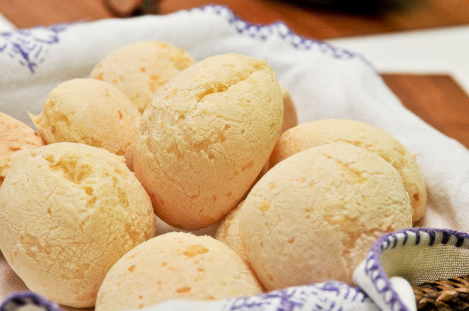 Que delícia de pão de queijo!