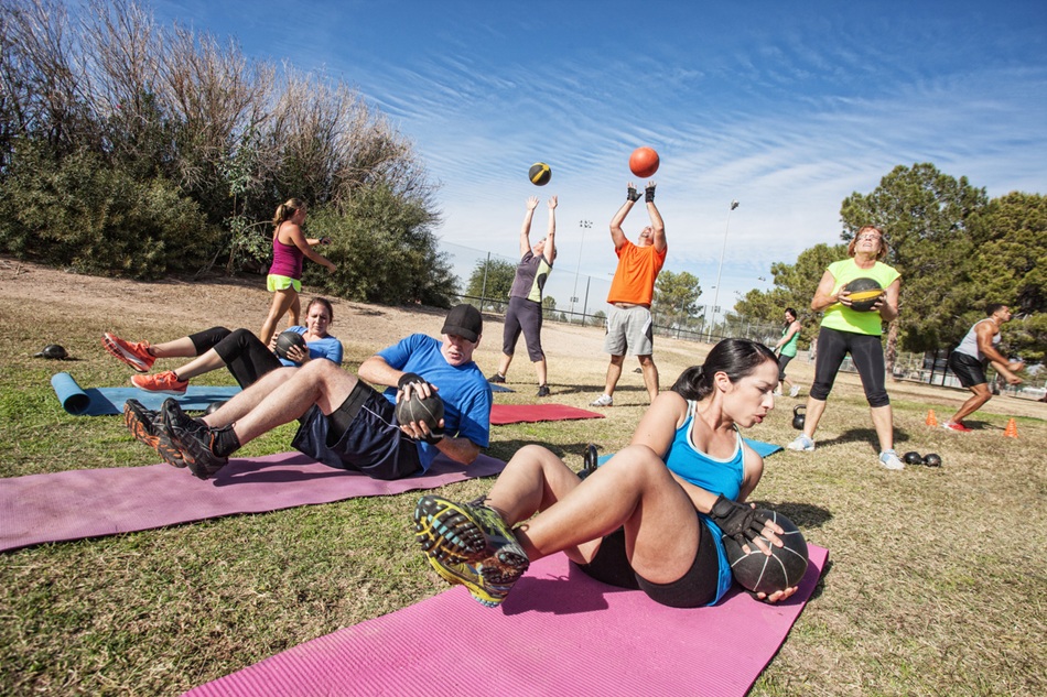 treino ao ar livre - coluna Andreza (fitness)