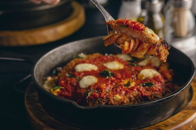 Quem resiste ao filé à parmegiana?