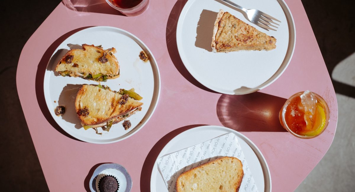 Brunch vegano no quintal do Brooklin