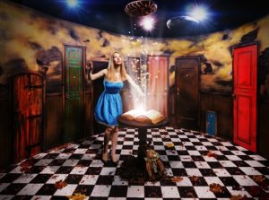 Jantar imersivo de Alice no País das Maravilhas