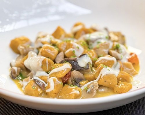 Pratos com abóbora para celebrar o Halloween