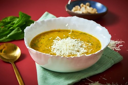 Pratos com abóbora para celebrar o Halloween