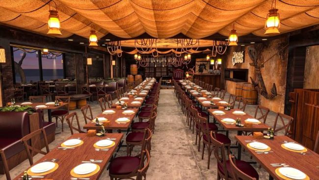 Aventura à mesa na Pérola Negra