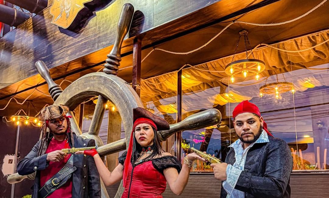 Aventura à mesa na Pérola Negra