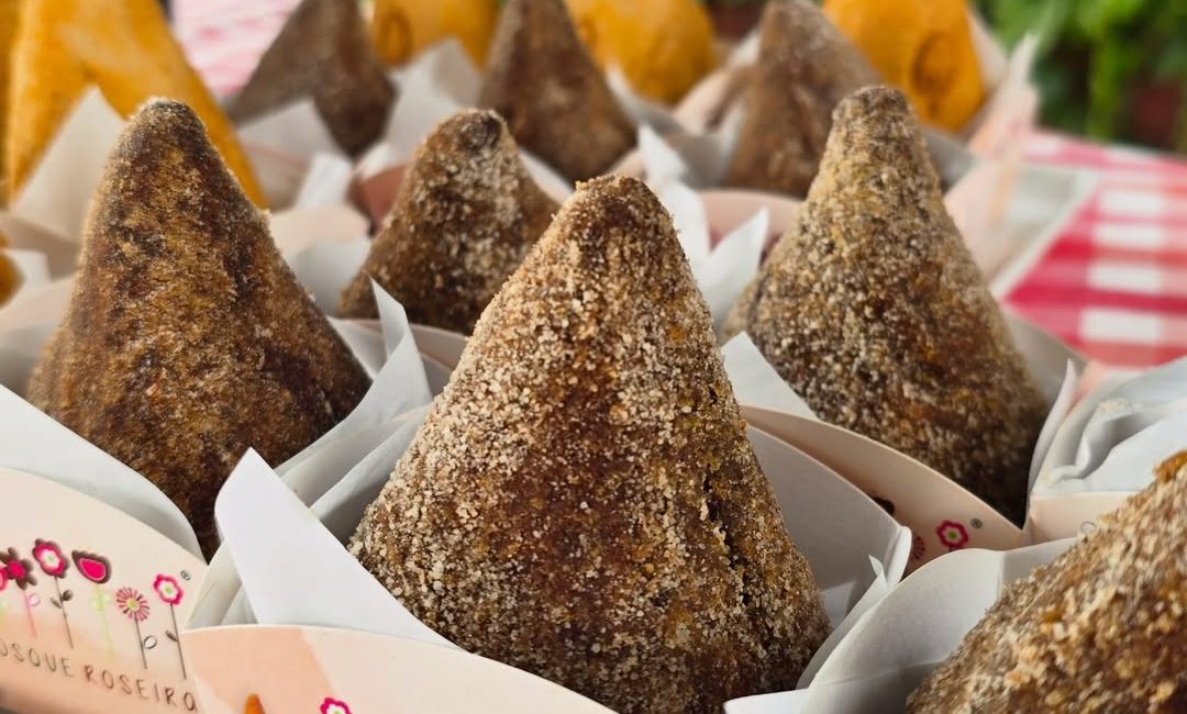 Coxinha de uva é destaque da Festa de Jundiaí