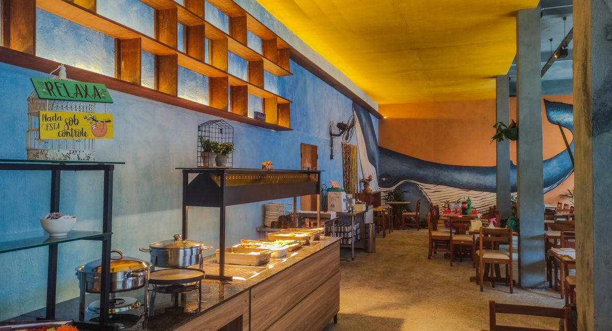 Restaurante de cozinha natural em Pinheiros