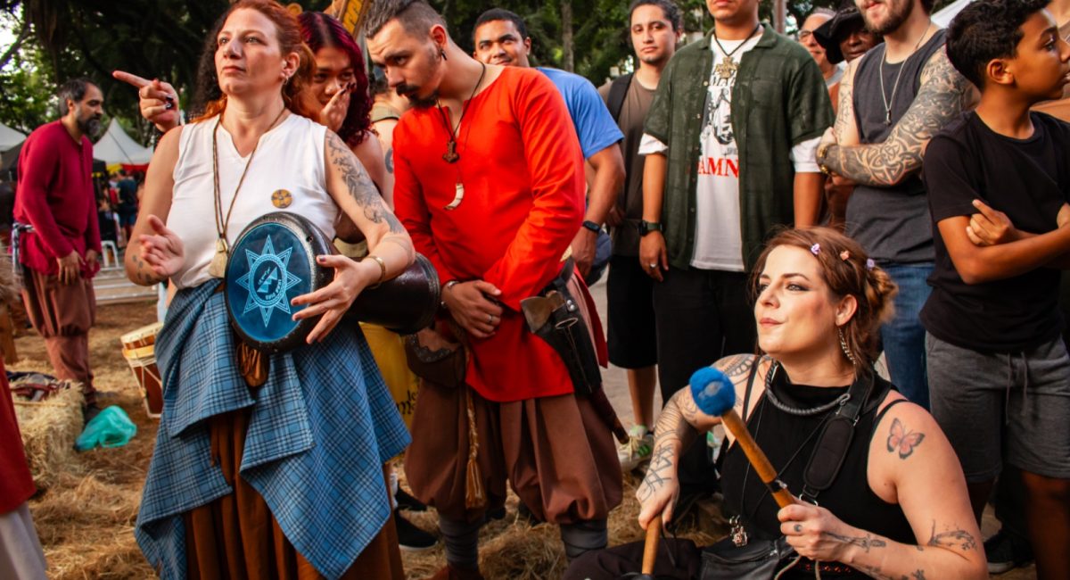 Evento medieval celebra 10 anos com vikings