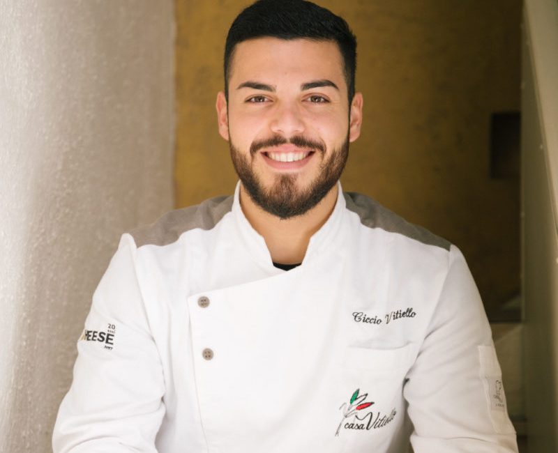 Di Bari recebe premiado pizzaiolo Ciccio Vitiello