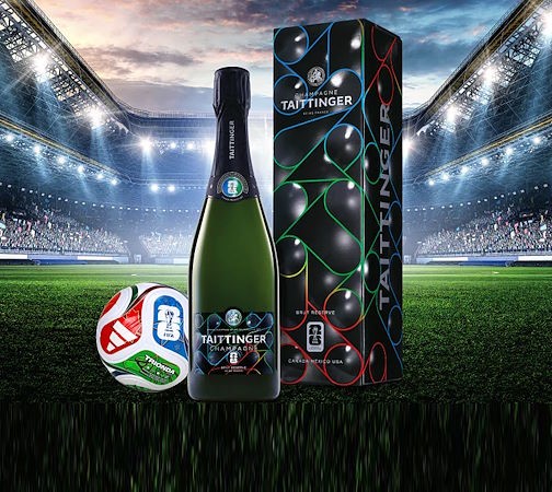 Taittinger lança champagne exclusivo para a Copa 2026