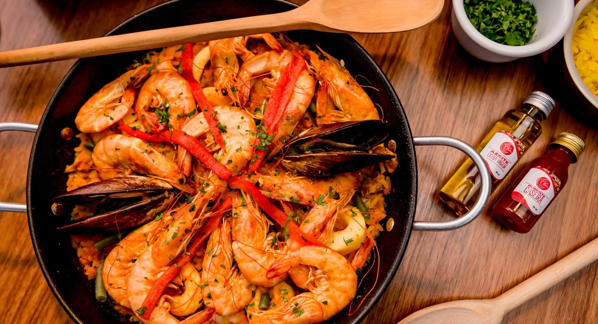 Paella ganha versões para todos os gostos