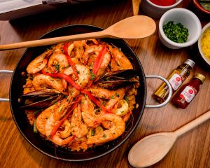 Paella ganha versões para todos os gostos