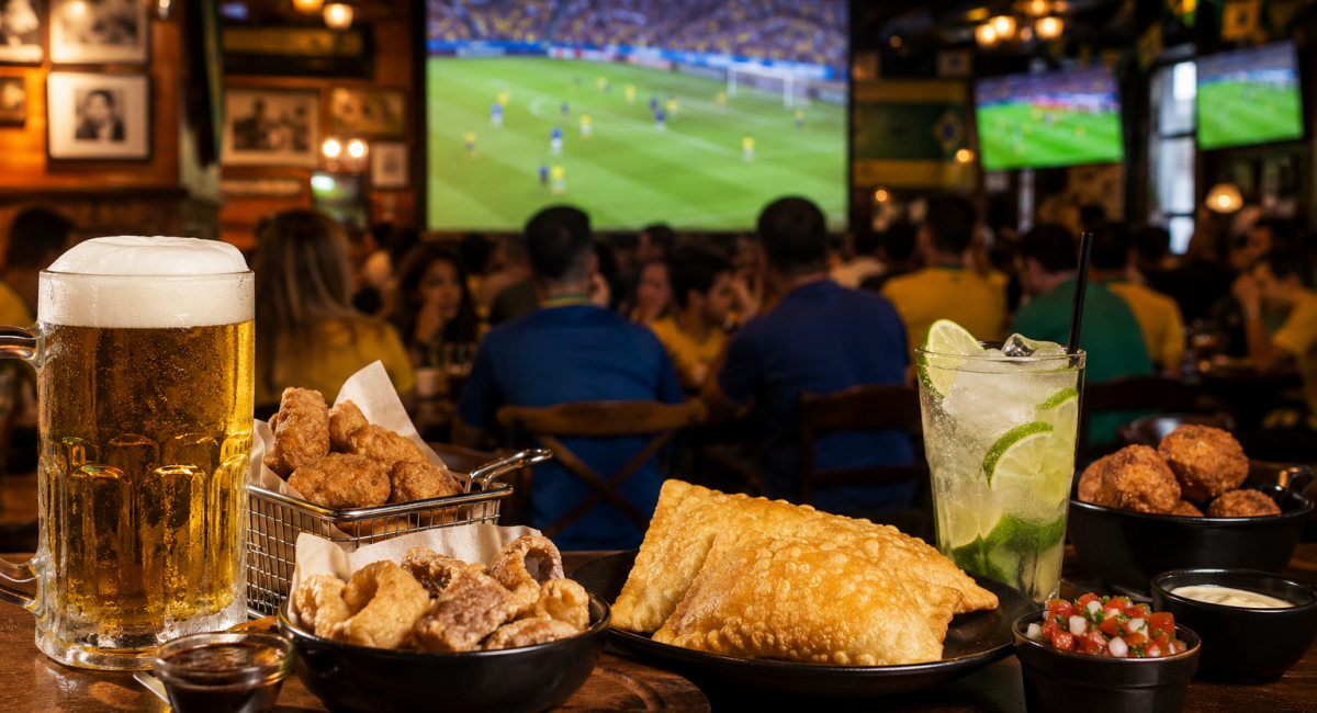 Copa no Bar Brahma tem open bar e atrações