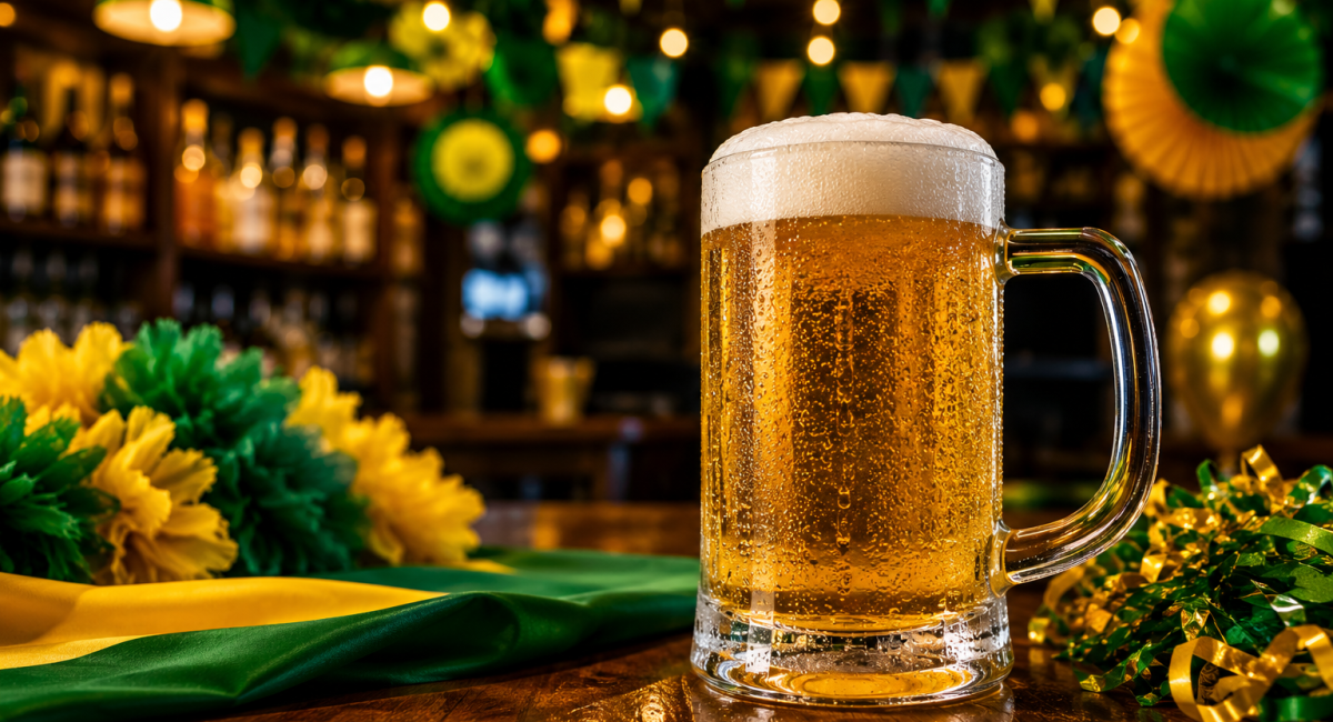 Santo Mercado oferece chope a cada gol do Brasil