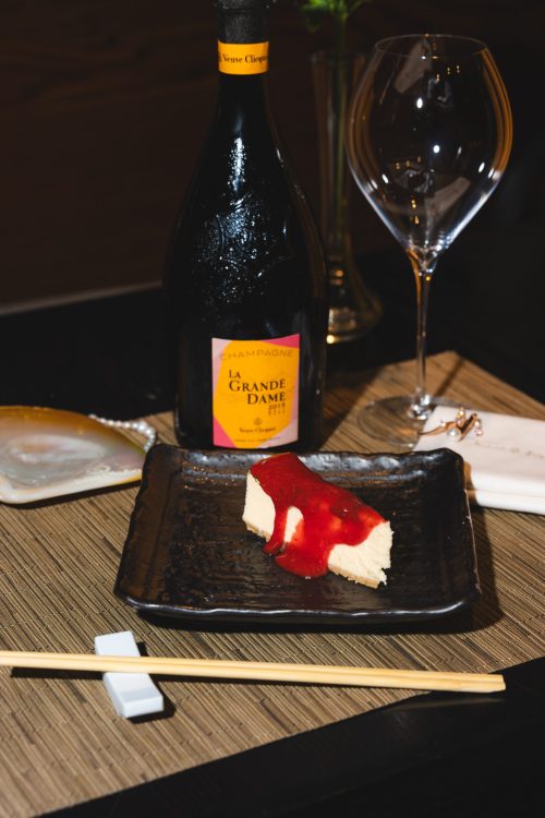 Omakase com champagne celebra os Namorados