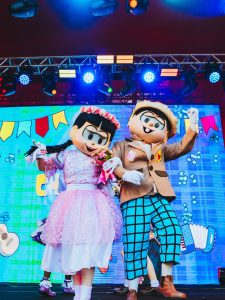 Arraiá do Chico Bento anima o feriadão no parque