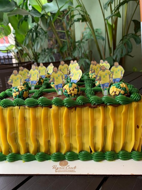 Confeitaria do ABC cria bolo de Neymar para a Copa