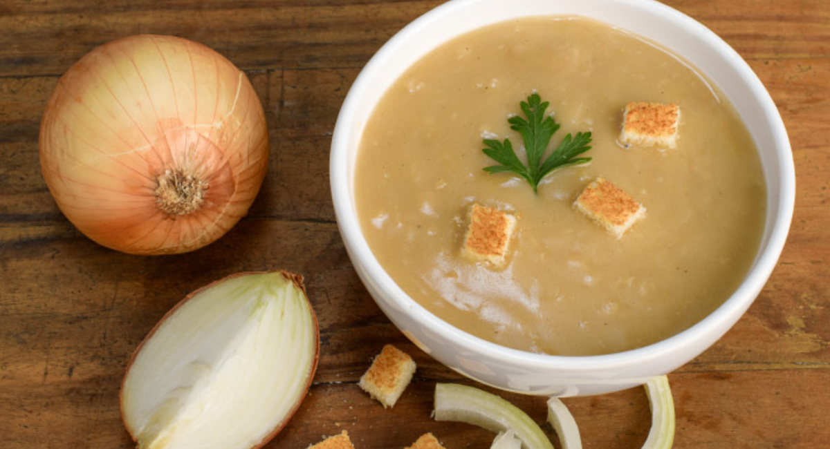 CRESANs ensinam sopa de cebola francesa de graça