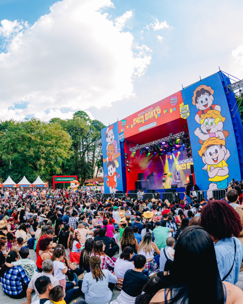 Arraiá do Chico Bento anima o feriadão no parque