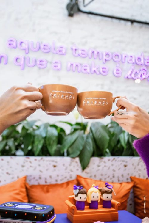 Cafeteria temática de ‘Friends’ em Pinheiros