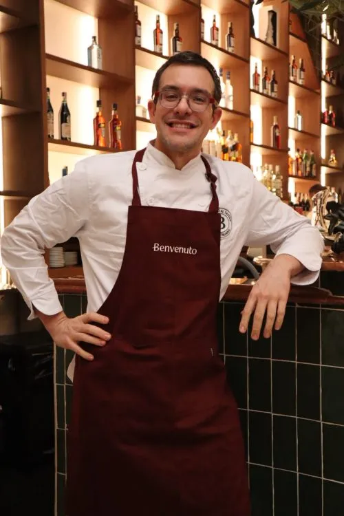 Chef Antonio Maiolica assina jantar no Zena