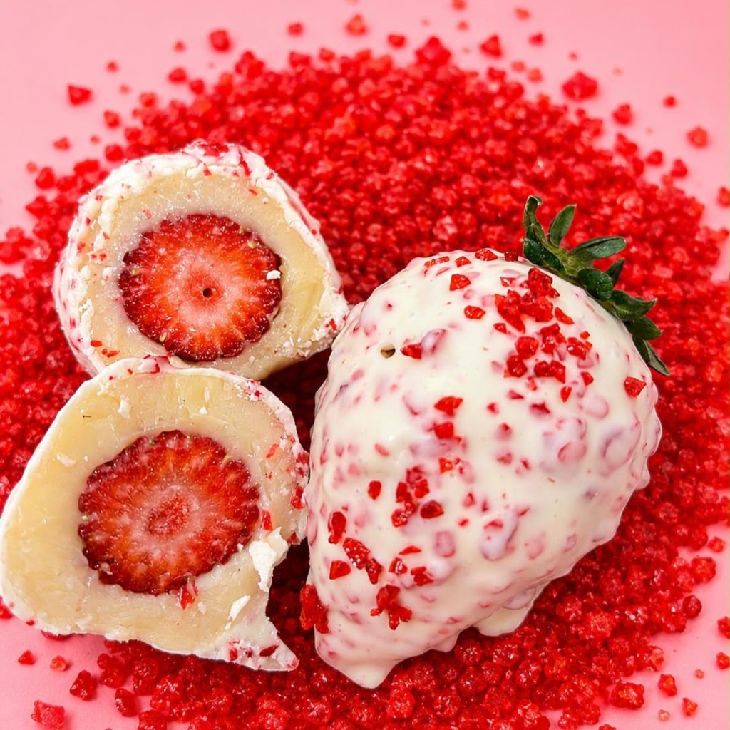 Morango cravejado é o novo ‘hype’ das confeitarias