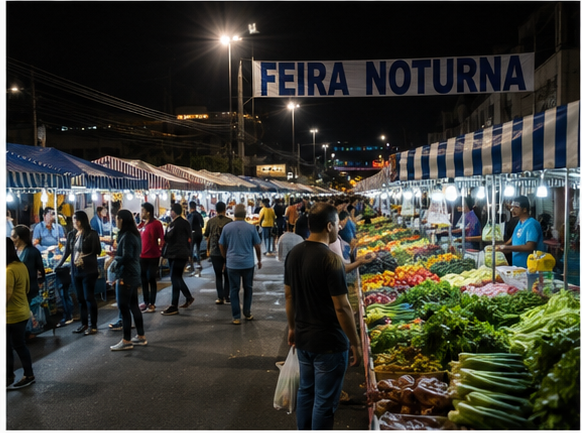 Feiras livres movimentam São Paulo