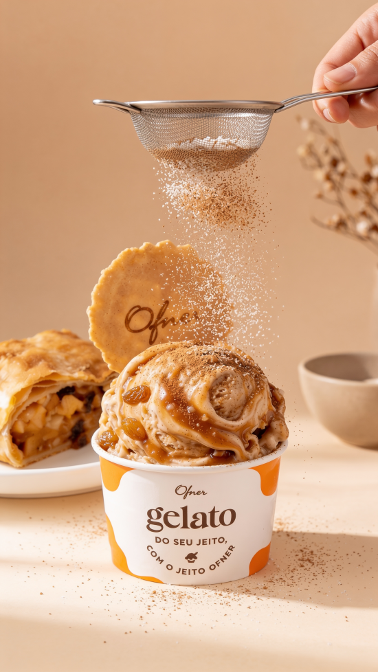 Ofner cria gelato com sabor de Apfelstrudel