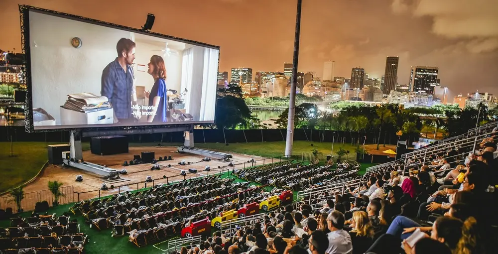 cinema ao ar livre