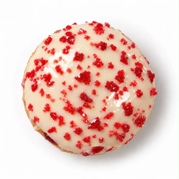 Confeitaria lança donuts de morango cravejado
