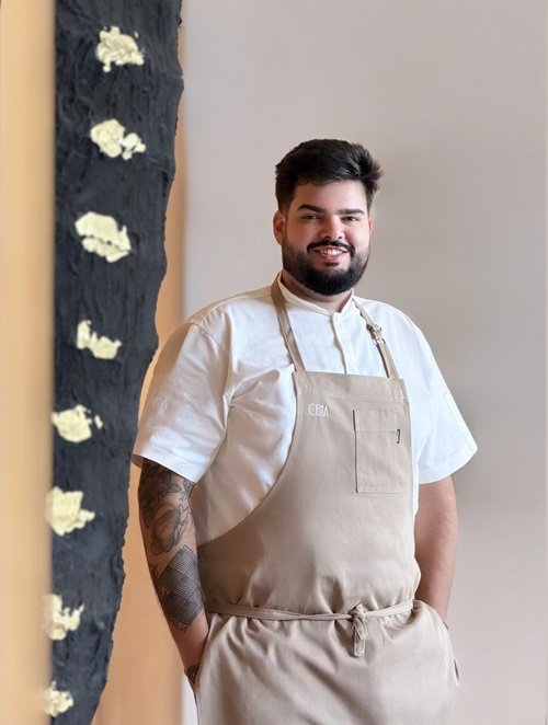 Chef Vinícius Pires faz do aprendizado seu caminho