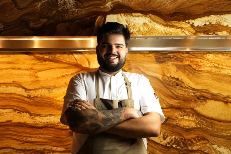 Chef Vinícius Pires faz do aprendizado seu caminho