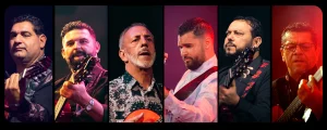 Imagem de divulgação da banda Gipsy Kings