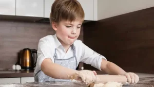 Oficinas de pão e cookies para crianças
