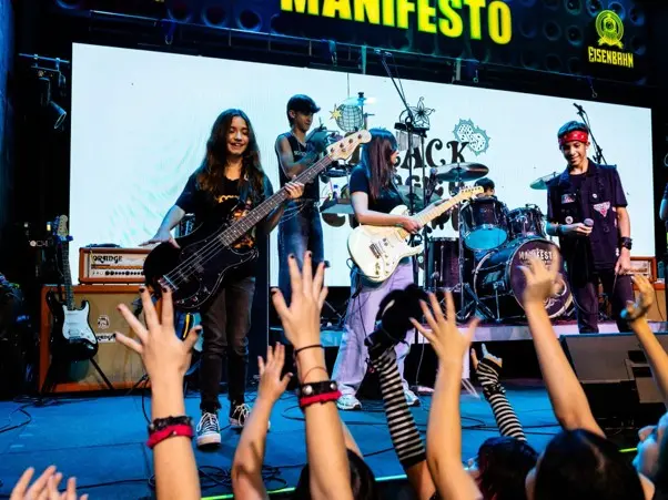 Rock na Praça na zona Sul