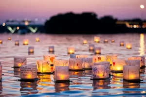 Segunda edição do Water Lantern Festival no Jardim Botânico de São Paulo